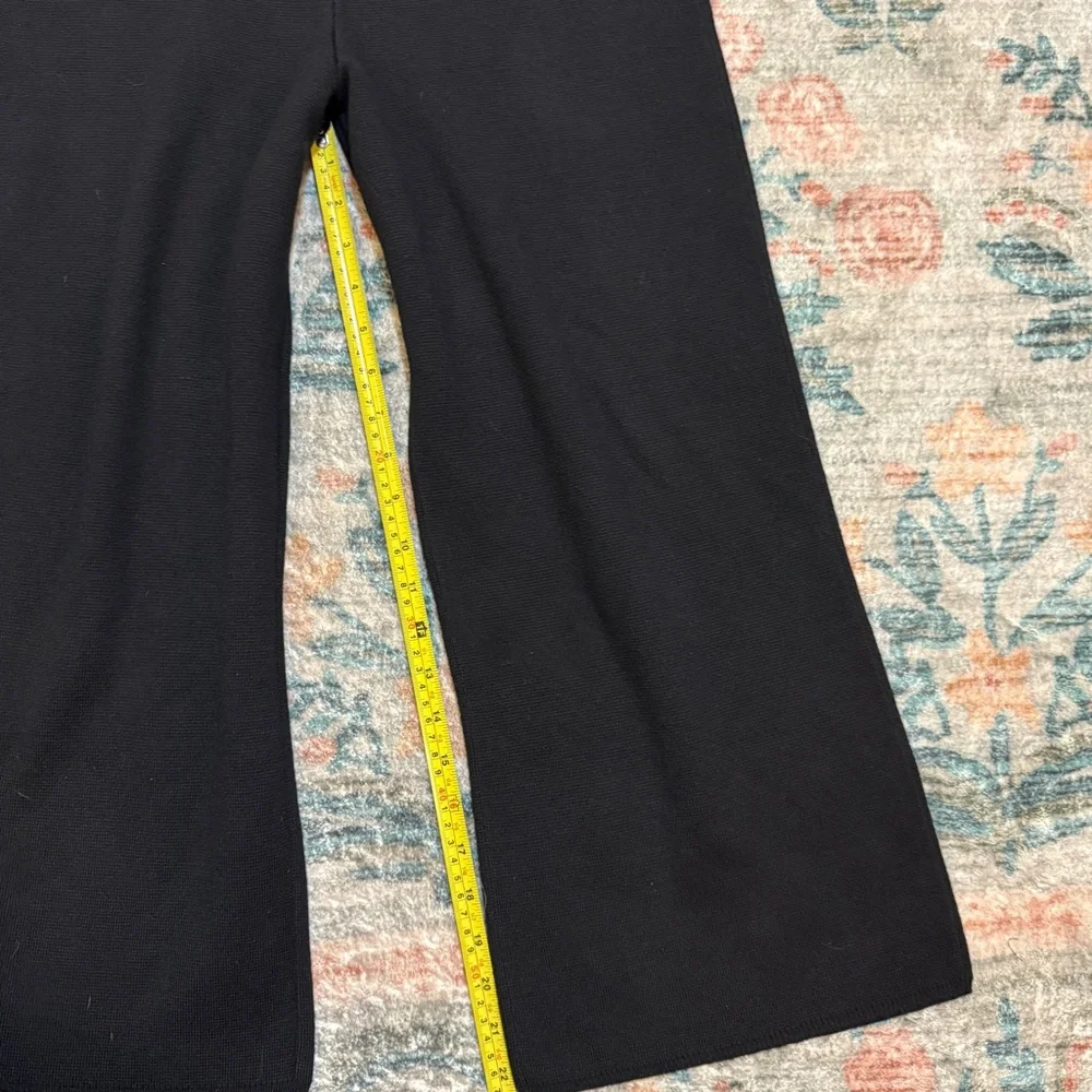 J Crew Black Knit Sweater Pant